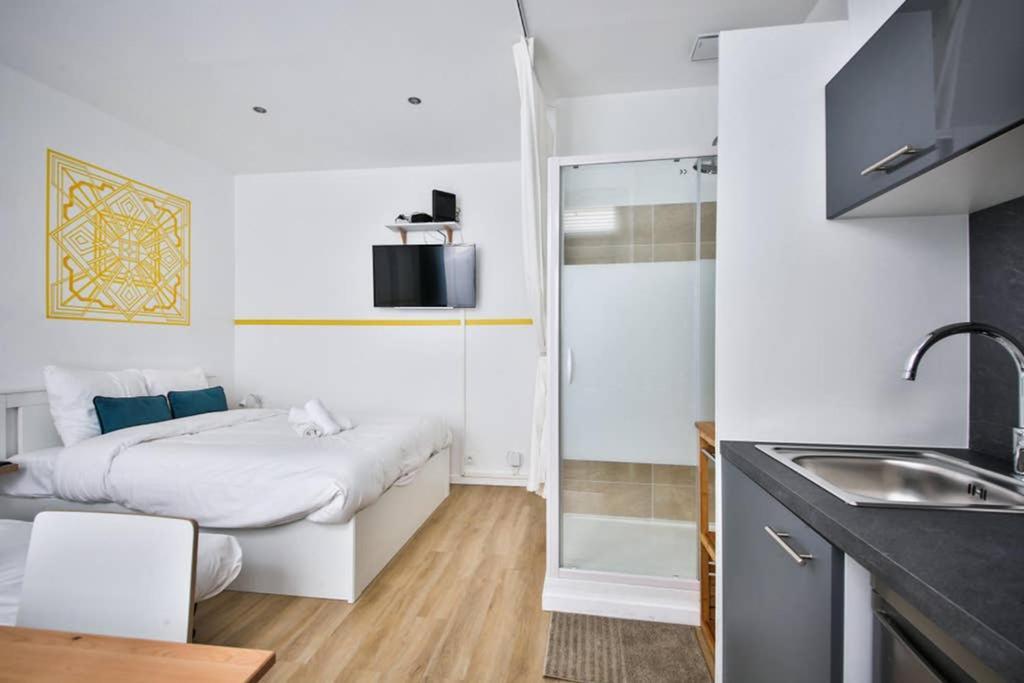 Cosy Independant Studio Proche Gare Et Jardin Paris Exterior foto